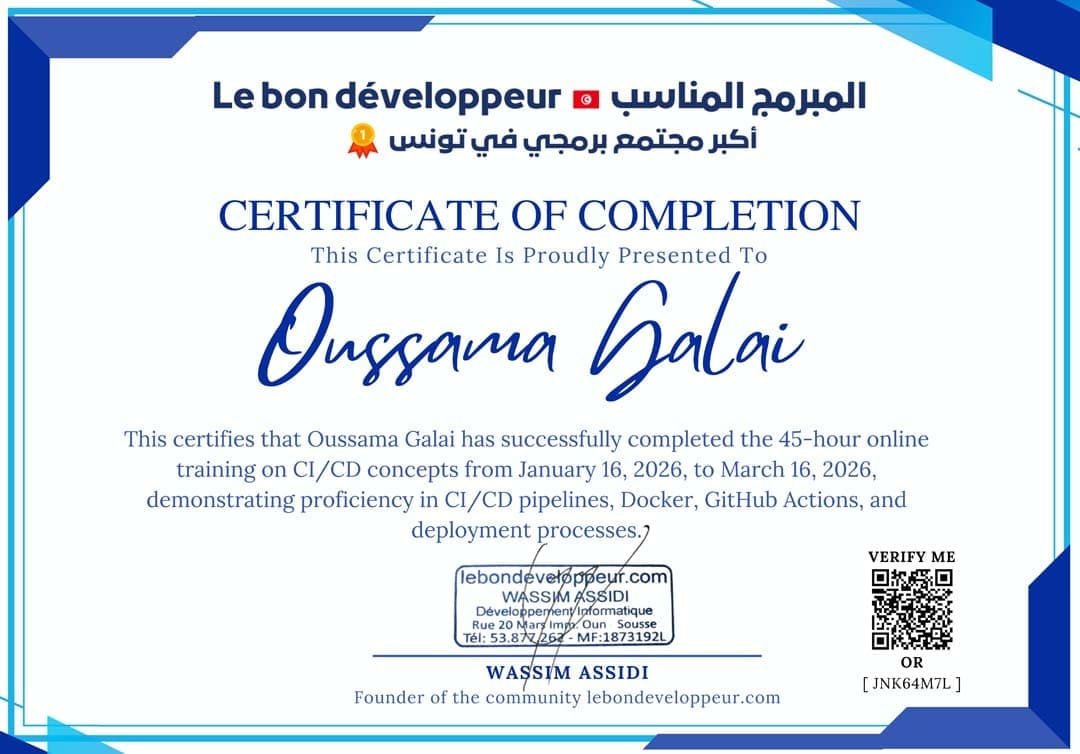 DevOps - CI/CD - Le Bon Développeur